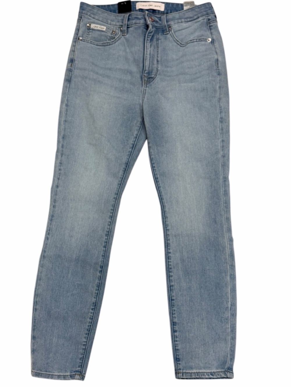 CALVIN KLEIN DENIM JEANS High Waist Size 8 29 27” Inseam